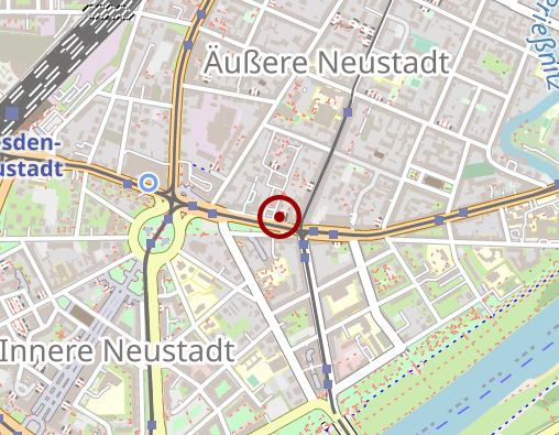 Karte: Pro Seniore Residenz Kästner Passage