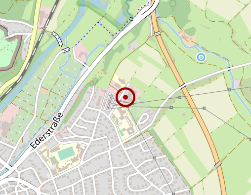 Karte: Lebenshilfe-Werk Kreis Waldeck-Frankenberg e.V. Frankenberger Werkstätten