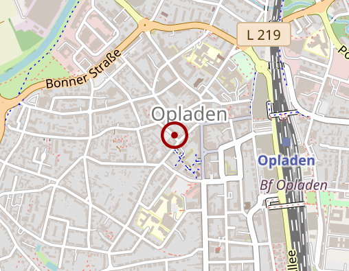 Karte: Betreuungsdienst Rhein-Wupper r. k. GmbH