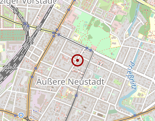 Karte: Blasewitz-Schlüsseldienst Strießen 24h + Preußisches Viertel