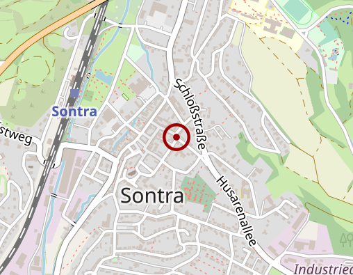 Karte: Pflegeheim Schloss Sontra GmbH Stationäre Pflege