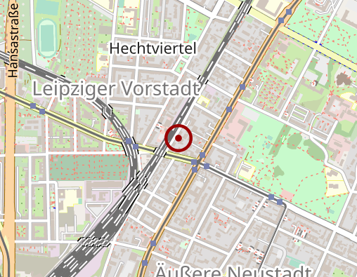 Karte: Kühn Anke Heilpraktikerschule, Jungnickel Konrad, Mühlberg Dietrich