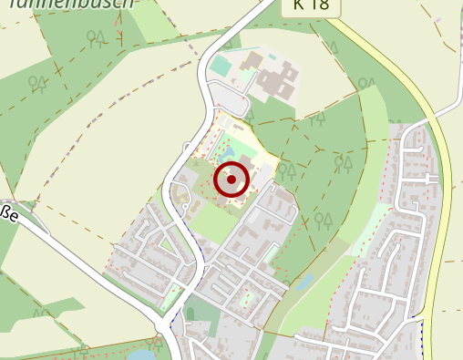 Karte: Kreiskrankenhaus Dormagen (ab Aug. 2019: Rheinland Klinikum Dormagen)