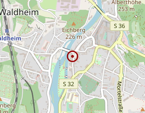 Karte: Pietät Pfeifer Bestattungshaus Inh. Tino George