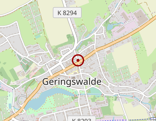 Karte: Diakonie-Sozialstation Geringswalde