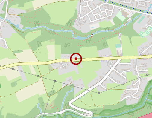 Karte: AOK Rheinland/Hamburg - Geschäftsstelle: Burscheid