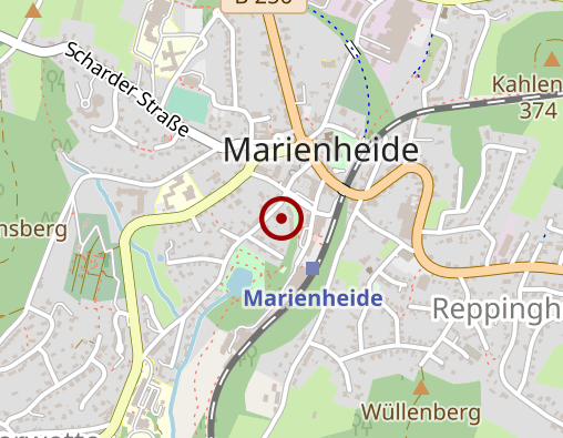 Karte: Caritas-Tagespflegeeinrichtung Netzwerk Heilteich