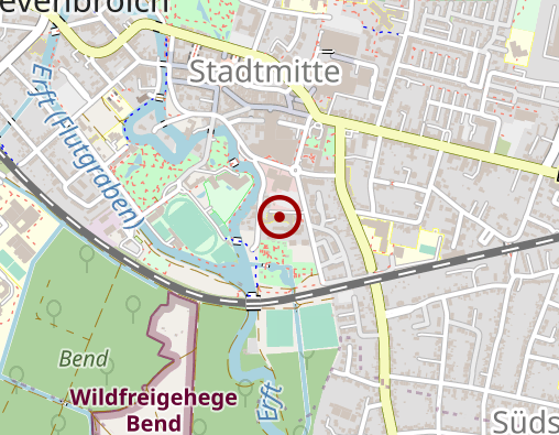 Karte: Diakonie Pflegestation Grevenbroich/Rommerskirchen