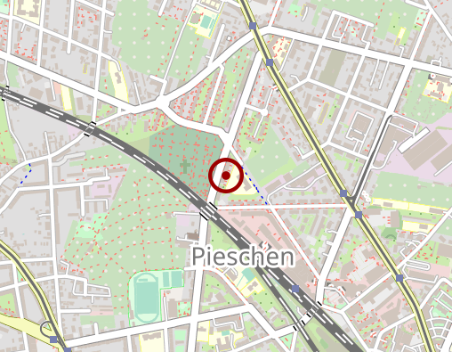 Karte: AlexA pro domo Tagespflege Dresden Haltepunkt Pieschen