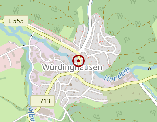 Karte: Hundem-Apotheke