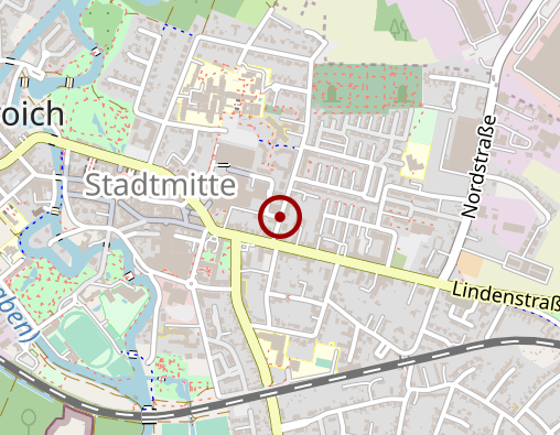 Karte: Praxis für Kinder-Jugendlichenpsychotherapie Inh. Roman Schmitz, Petra Meyer-Blenkers