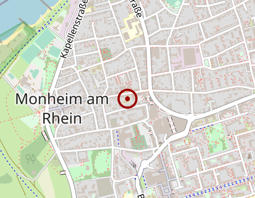 Karte: Caritas-Pflegestation Monheim