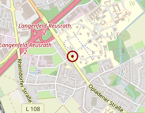 Karte: LVR-Klinik Langenfeld