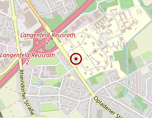 Karte: LVR-Klinik Langenfeld