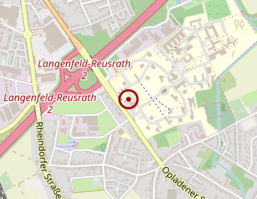 Karte: LVR-HPH-Netz Ost Aufnahmemanagement Behinderteneinrichtung