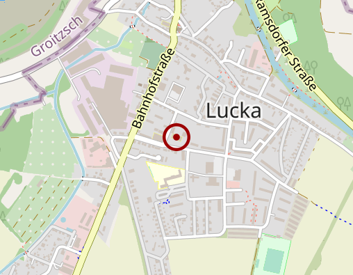 Karte: Häusliche Kranken- und Altenpflege Mahn GmbH Tagespflege Lucka