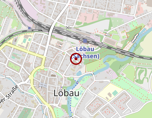 Karte: RV Löbau Lebenshilfe E.V. Ambulant betreutes Wohnen