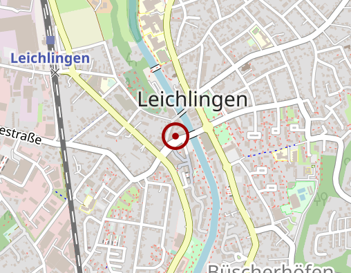 Karte: TherapieBurg-Leichlingen GmbH