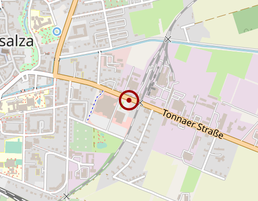 Karte: Suchthilfe in Thüringen - SiT