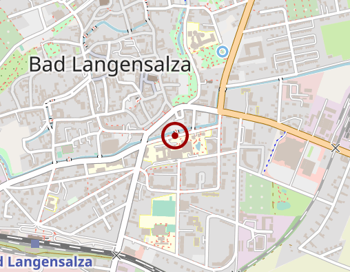 Karte: Hufeland Klinikum GmbH, Standort Bad Langensalza