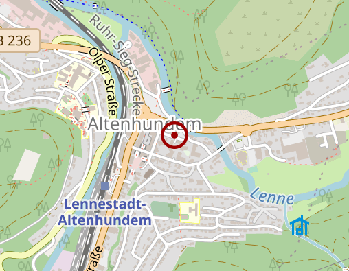 Karte: Caritas-Station Lennestadt