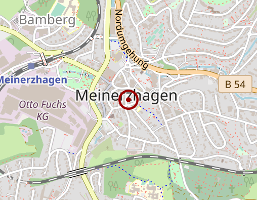 Karte: Diakoniestation Meinerzhagen