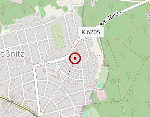 Karte: Tagespflege im Senioren-Park  carpe diem Radebeul