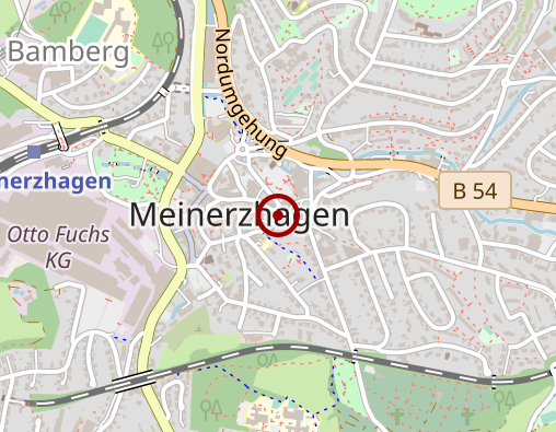 Karte: Kison, Büthe