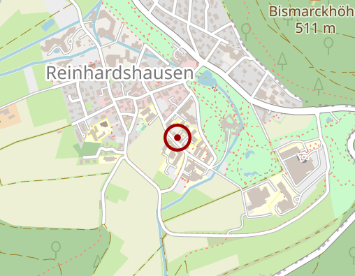 Karte: MediClin Kliniken Bad Wildungen Fachklinik für Akutpsychosomatik