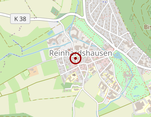 Karte: Kliniken Hartenstein GmbH & Co. KG - Hauptverwaltung -