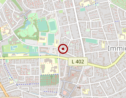 Karte: Seniorenbetreuung und Betreuung von Demenzkranken