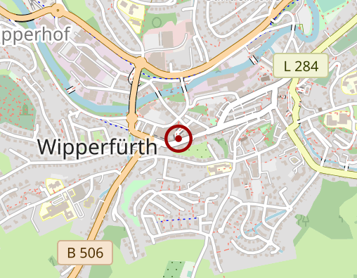 Karte: Caritas Pflegestation Wipperfürth