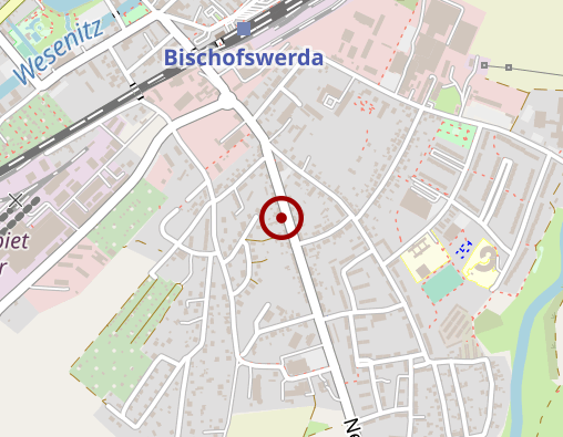 Karte: Glas- und Gebäudereinigung Bernhard - Zweigstelle Bischofswerda