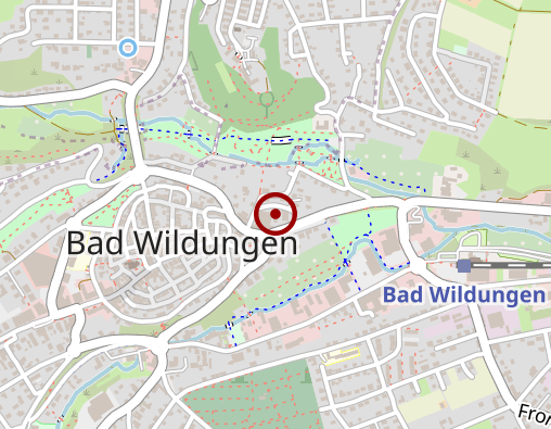 Karte: Deutsches Rotes Kreuz KV Bad Wildungen