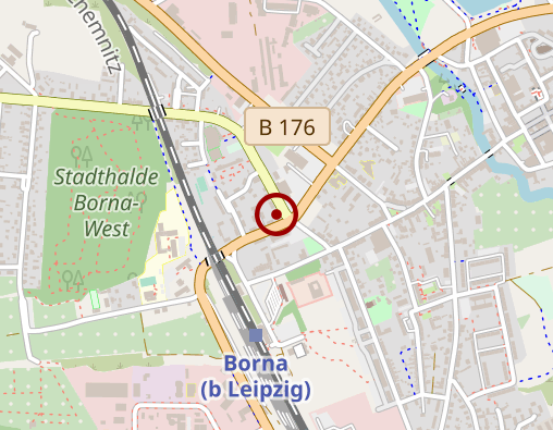 Karte: Häuslicher Kranken- und Seniorenpflegedienst Weißhuhn GbR