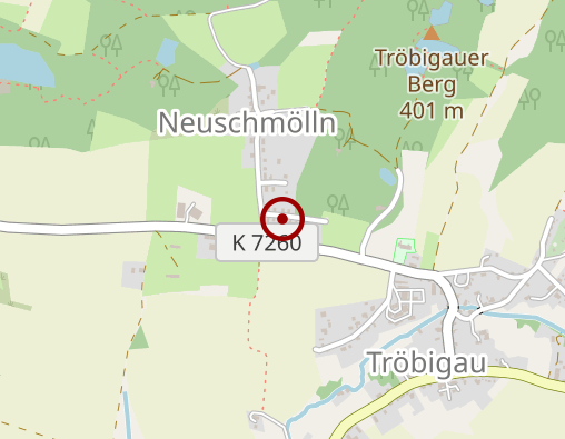 Karte: Reinhardt Jana Taxibetrieb Mildner