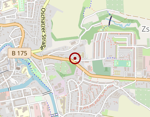 Karte: Apotheke zum Riesenstiefel