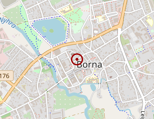 Karte: DRK Sozialstation Außenstelle Borna