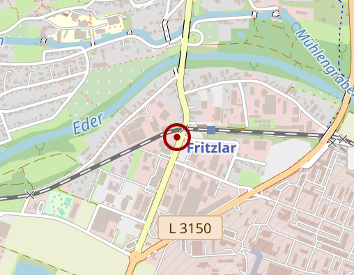 Karte: Lanos Care Fritzlar