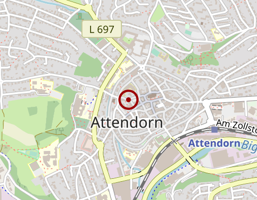 Karte: Caritas-Tagespflege Attendorn