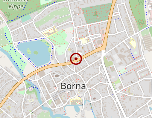 Karte: AZURIT Seniorenzentrum Borna