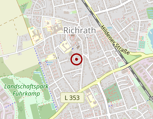 Karte: Knoke Christa M. Praxis für Psychotherapie HP, Systemische Therapeutin