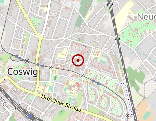 Karte: Johanniter-Unfall-Hilfe e.V. Pflegedienst Coswig