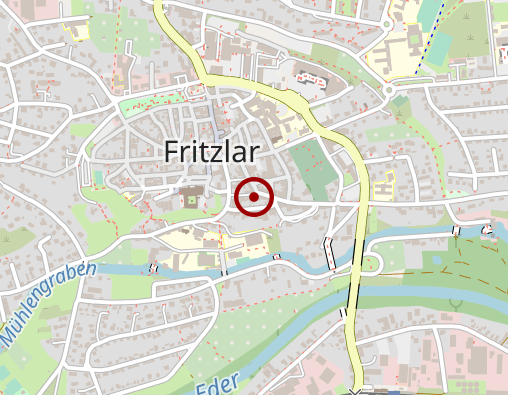 Karte: Podologie-Zentrum-Fritzlar Inh. Christiane Bodenbender