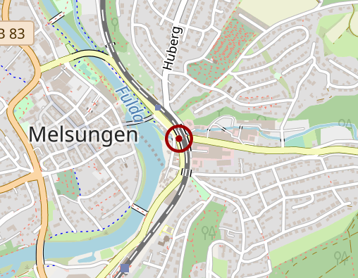 Karte: Physiotherapie im Aesculaphaus