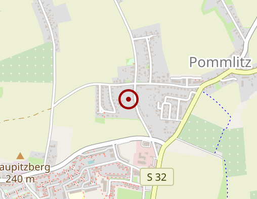 Karte: "Die Brücke" Wohnstätten gGmbH, Pflegeheim "Zum Falkennest"