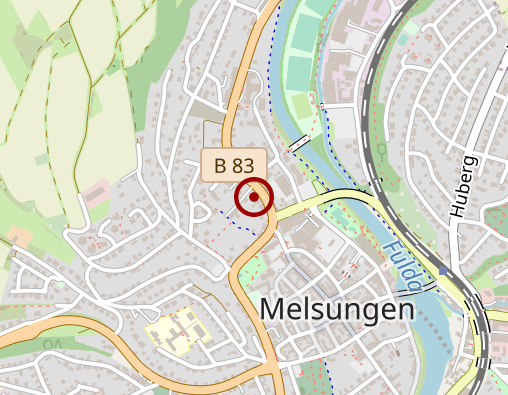 Karte: Behinderten-Wohnanlage Verein für Körper und Mehrfachbehinderte im Schwalm - Eder - Kreis e.V.