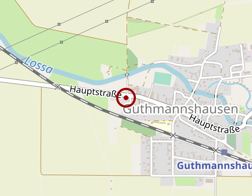 Karte: Arbeiter-Samariter-Bund Kreisverband Sömmerda e.V.