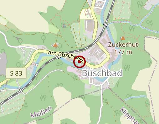 Karte: Graf Manja PhysiCals im Buschbad