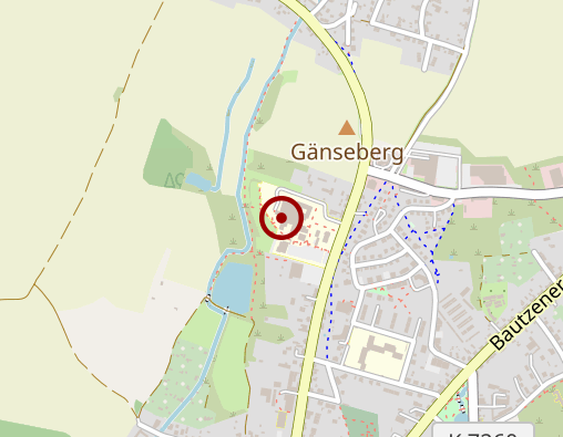 Karte: Oberlausitz-Kliniken gGmbH / Krankenhaus Bischofswerda